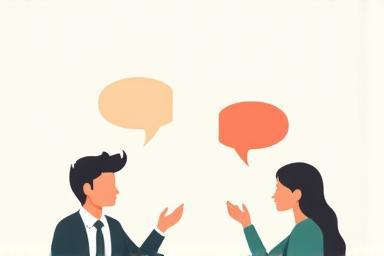 Image depicting an interview or conversation between two people.